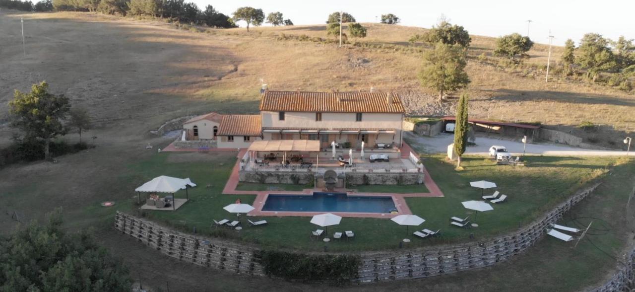 Terre Di Giorgio Agriturismo Villa La Palazzetta Castiglione dʼOrcia Exterior foto