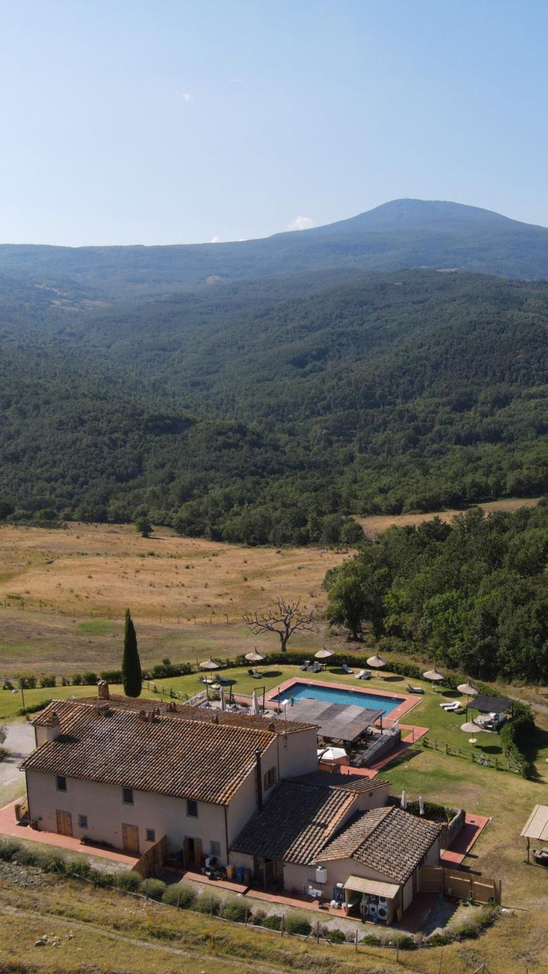 Terre Di Giorgio Agriturismo Villa La Palazzetta Castiglione dʼOrcia Exterior foto