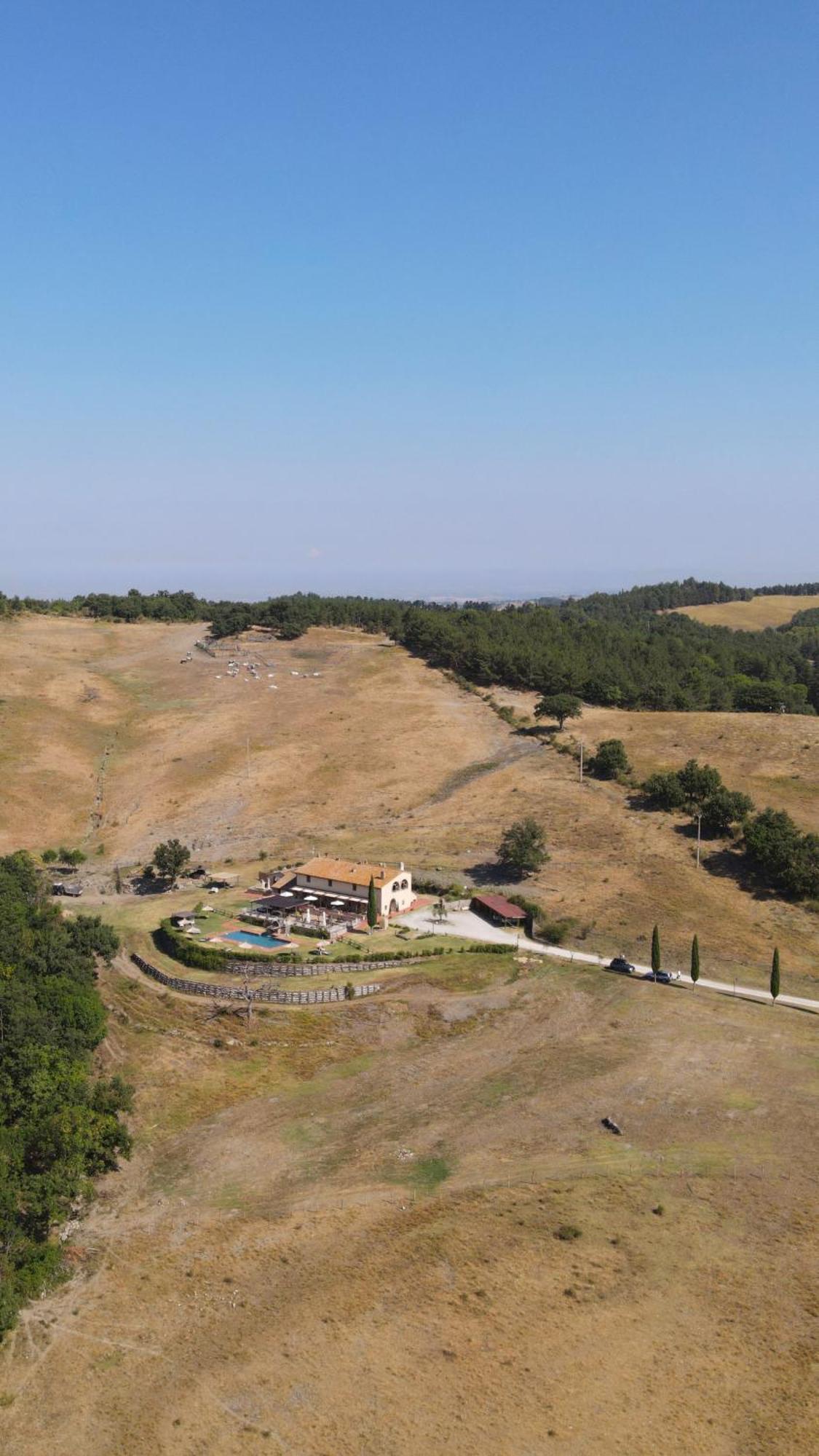 Terre Di Giorgio Agriturismo Villa La Palazzetta Castiglione dʼOrcia Exterior foto